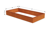 Corten Steel Planter Bed - Plantercraft