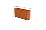 30% OFF Corten Steel Rectangular Planter – 48" x 12" x 24"