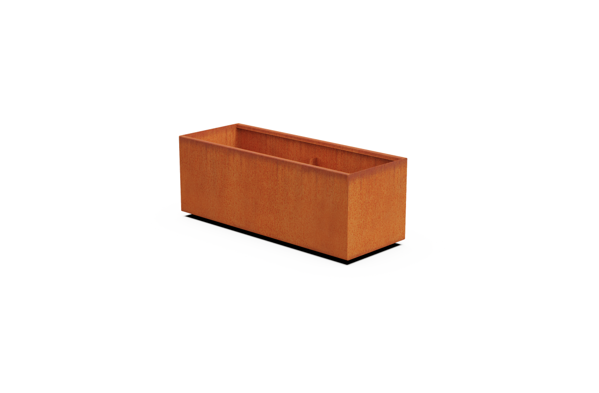 30% OFF Corten Steel Rectangular Planter – 48" x 18" x 18"