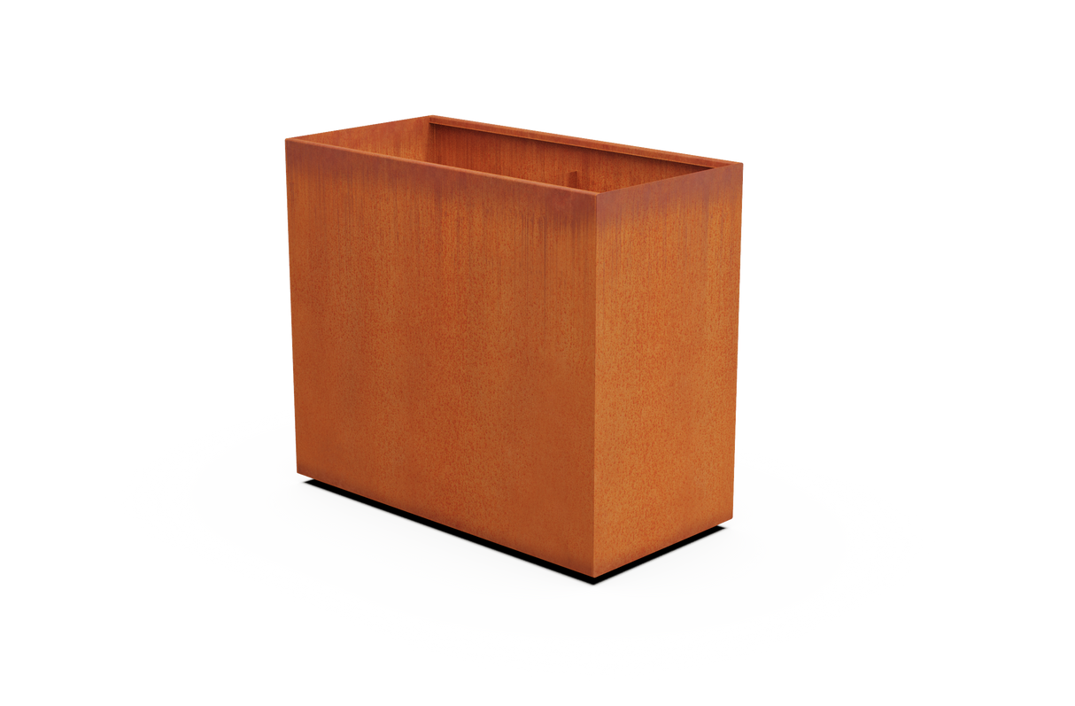 30% OFF Corten Steel Rectangular Planter – 48" x 24" x 24"