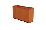 Corten Steel Rectangular Planter - Plantercraft