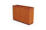 30% OFF Corten Steel Rectangular Tall Planter – 60" x 18" x 42"