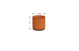 Corten Steel Round Planter – 12" to 20" DIA