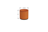 Corten Steel Round Planter – 12" to 20" DIA