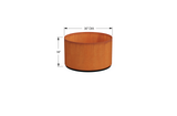 Corten Steel Round Planter – 24" to 36" DIA