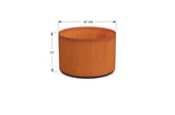 Corten Steel Round Planter - Plantercraft