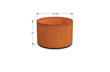 Corten Steel Round Planter – 24" to 36" DIA