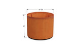 Corten Steel Round Planter - Plantercraft