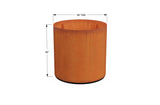 Corten Steel Round Planter - Plantercraft