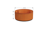 Corten Steel Round Planter – 42" to 48" DIA