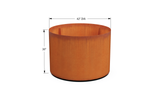 Corten Steel Round Planter – 42" to 48" DIA