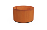 Corten Steel Round Planter – 42" to 48" DIA