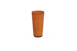 Corten Steel Round Tapered Planter - Plantercraft