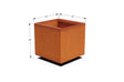 Corten Steel Square & Cube Planter - Plantercraft