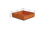 Corten Steel Square & Cube Planter - Plantercraft