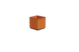 Corten steel square planter — representative standard model
