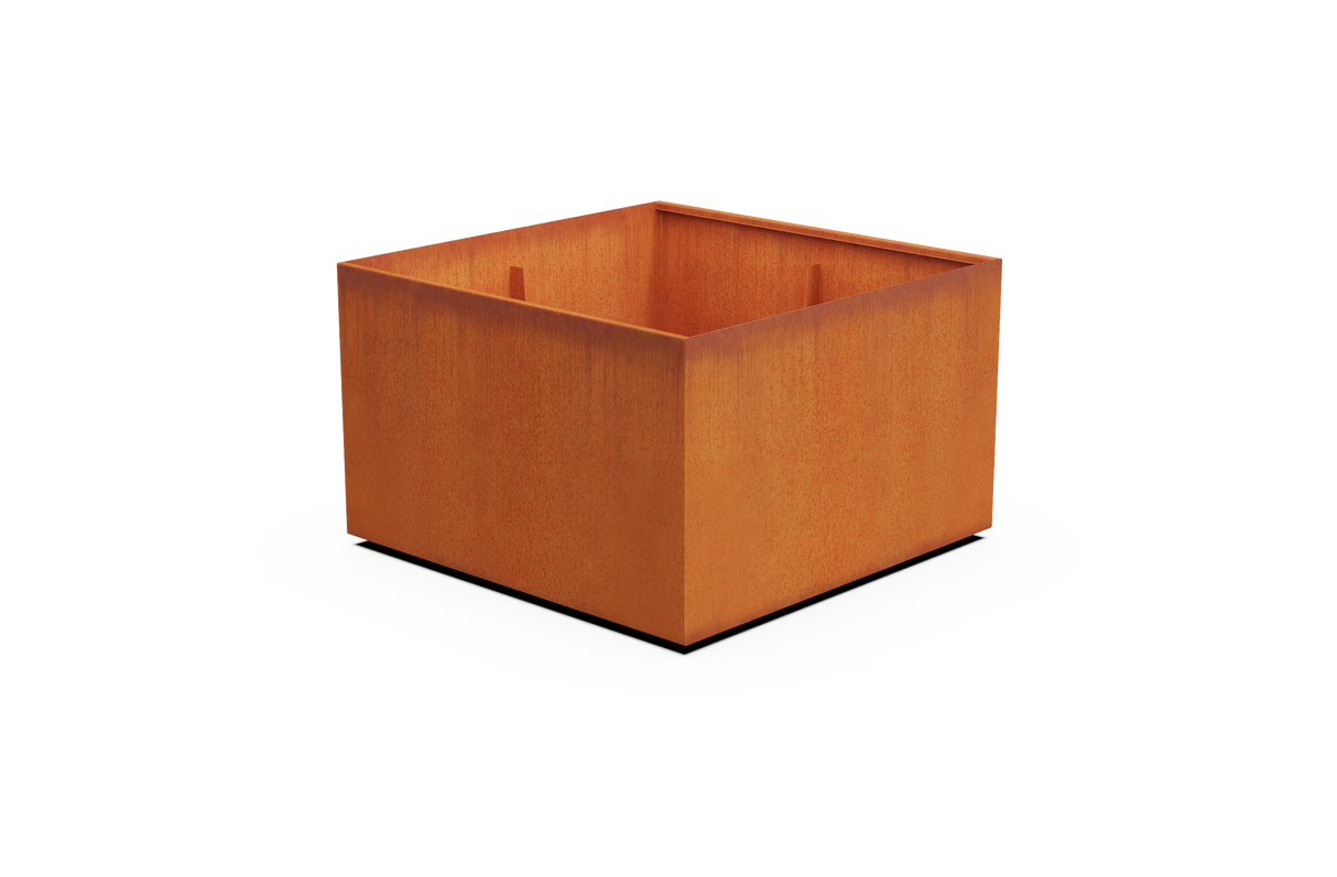 30% OFF Corten Steel Square & Cube Planter – 48" x 48" x 30"