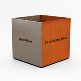 30% OFF Corten Steel Square & Cube Planter – 48" x 48" x 30"