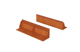Corten Steel Tall Edging – 12″ H