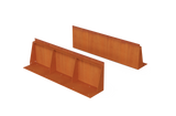 Corten Steel Tall Edging – 18″ H