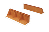 Corten Steel Tall Edging – 18″ H
