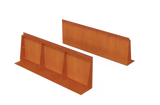Corten Steel Tall Edging – 24″ H
