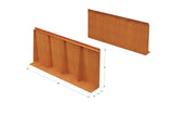 Corten Steel Tall Edging – 36″ H