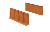 Corten Steel Tall Edging – 36″ H