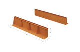 Corten Steel Tall Edging – 18″ H