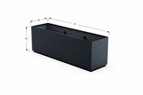 30% OFF Aluminum Rectangular Planter – 72" x 20" x 20"