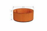 30% OFF Corten Steel Round Planter – 48" x 19"
