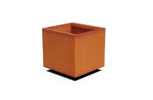 ' Corten Steel Square & Cube Planter 12" - 24" High