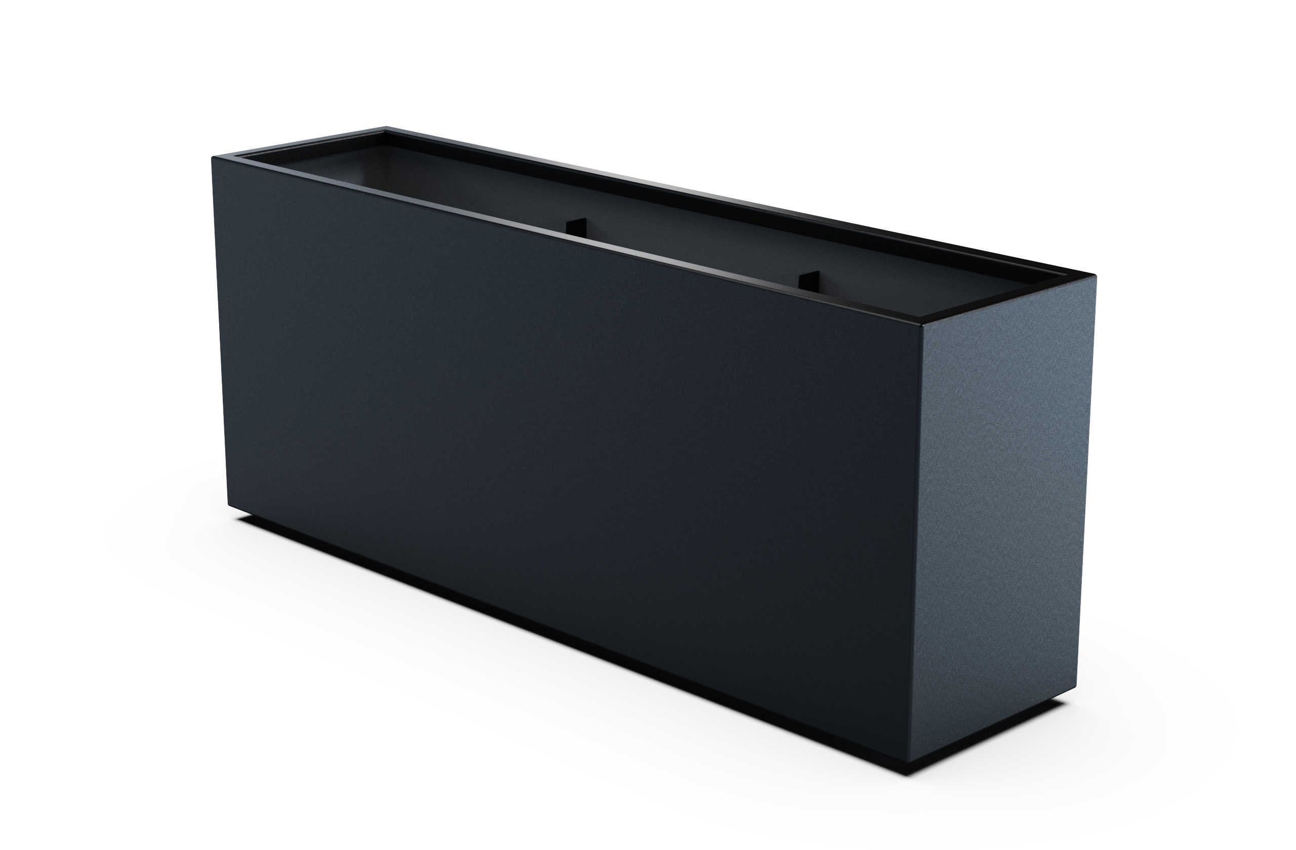 High Aluminum Rectangular Planter | PlanterCraft