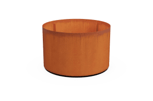 ' Corten Steel Round Planter 42" -48" Diameter